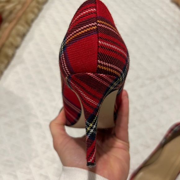 J.Crew Collection tartan plaid Lucie pumps with sequin stars - Picture 10 of 11